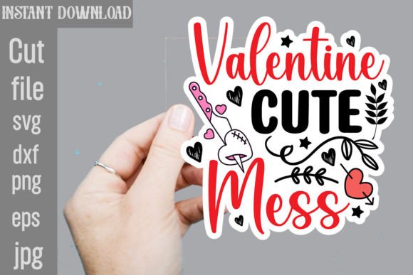 Download Valentine Cute Mess SVG Sticker Designs - Valentine cute mess svg sticker designs Collection